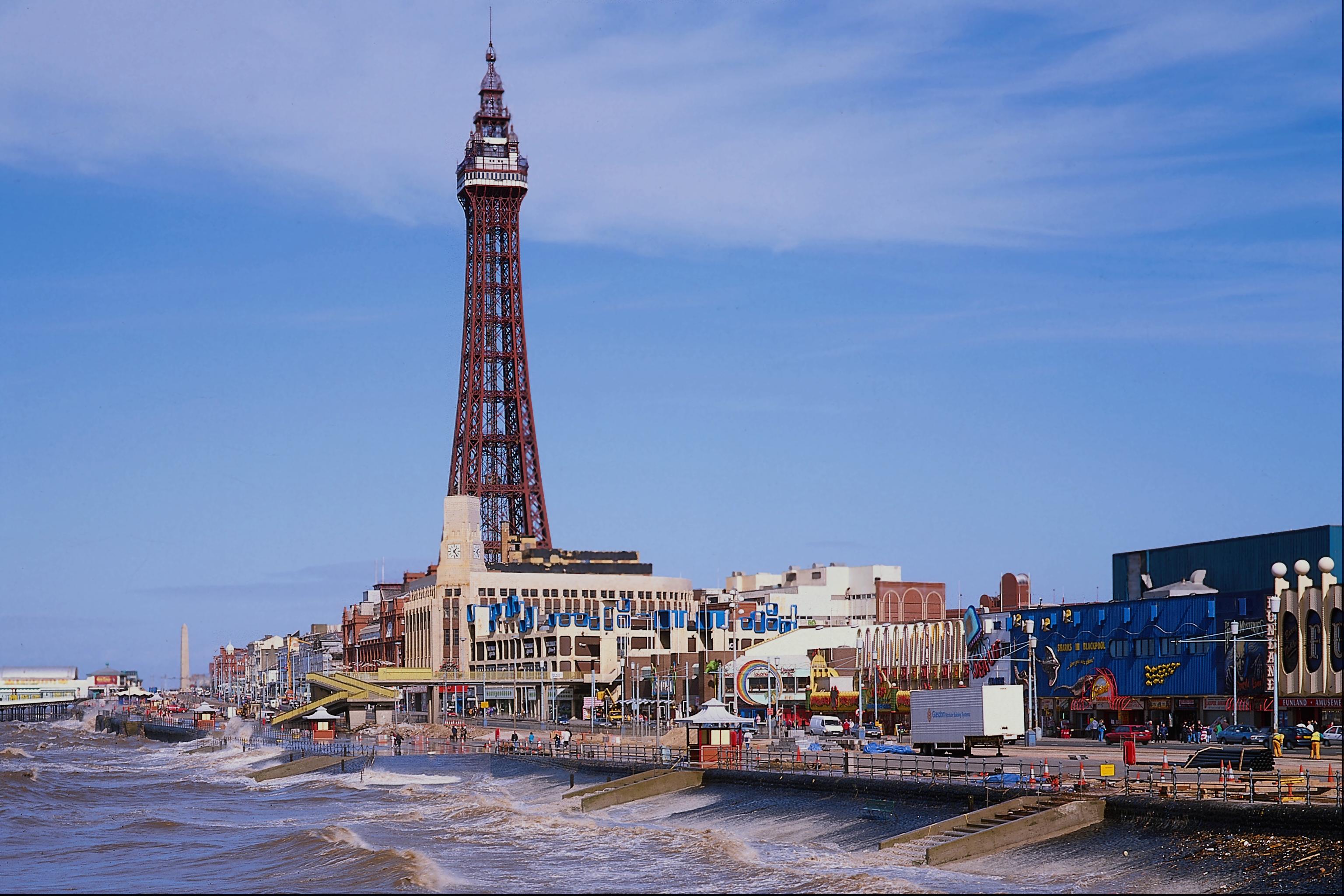 seaside blackpool