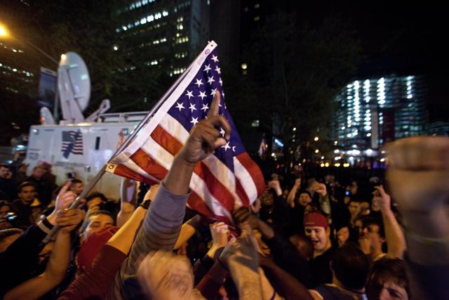 NYC celebrates Bin Laden's death