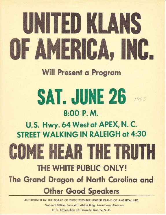 4. KKK_rally flyer