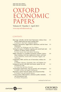 Oxford Economic Papers