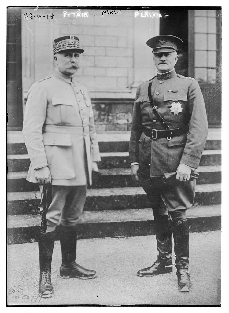 Petain, Pershing, World War I