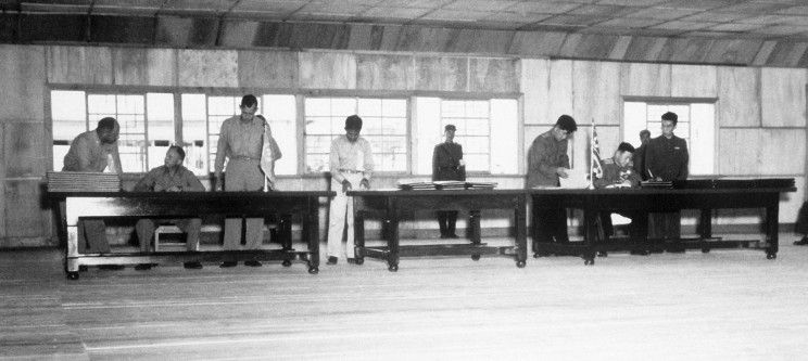 Signing of the armistice
