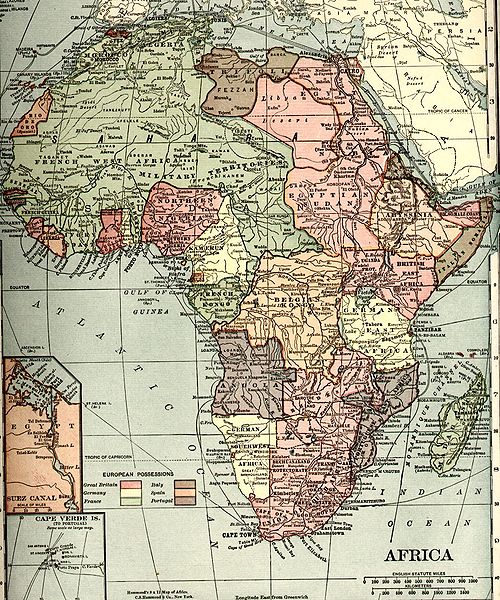 africa map
