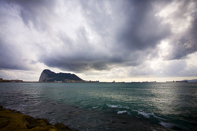 The Rock of Gibraltar. Photo by Karyn Sig, 2006. Creative Commons License via Wikimedia Commons