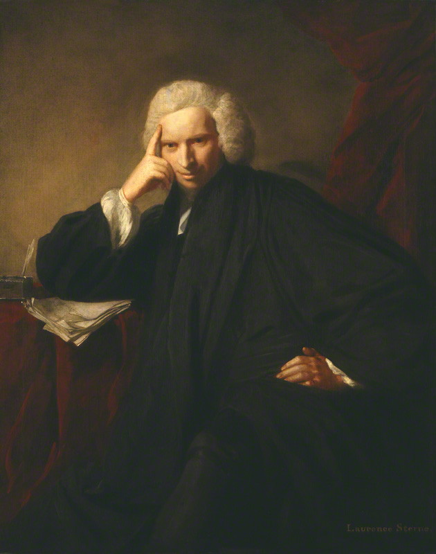 ‘Laurence Sterne’ by Sir Joshua Reynolds (1760), NPG 5019 © National Portrait Gallery, London (provided under Creative Commons license)