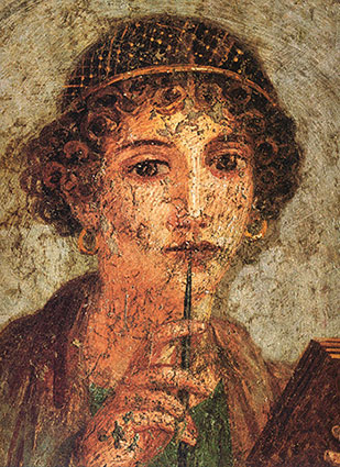 Pompei-Sappho