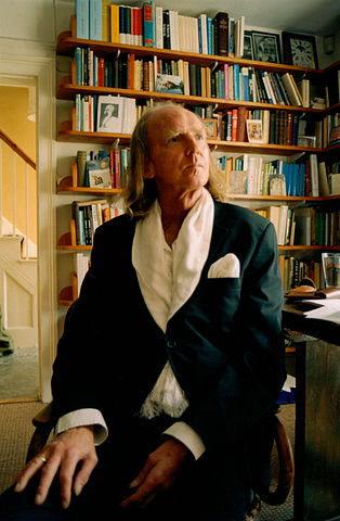 Sir John Tavener. Photo by Devlin Crow. Creative Commons License via Wikimedia Commons.