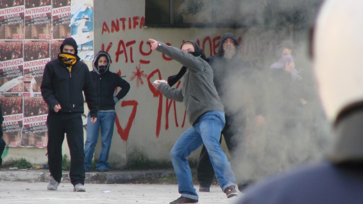 Protests in Greece after recent austerity cuts