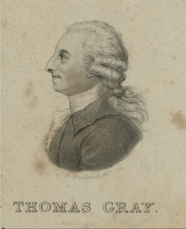Poet Thomas Gray (1716-1771)