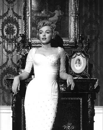 Marilyn Monroe, The Prince and the Showgirl. Public Domain via Wikimedia Commons.