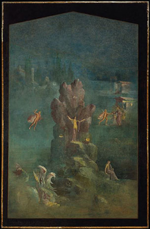 Perseus and Andromeda, fresco, last decade of 1st BCE. Image copyright © The Metropolitan Museum of Art. Image source: Art Resource, NY