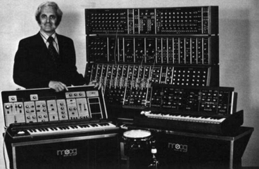  Robert Moog and his synthesizer 