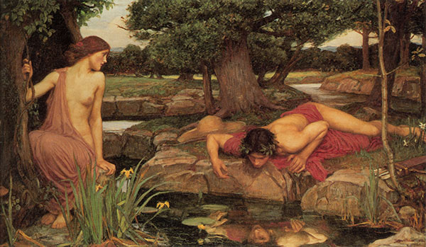 Echo and Narcissus, John William Waterhouse, 1903.