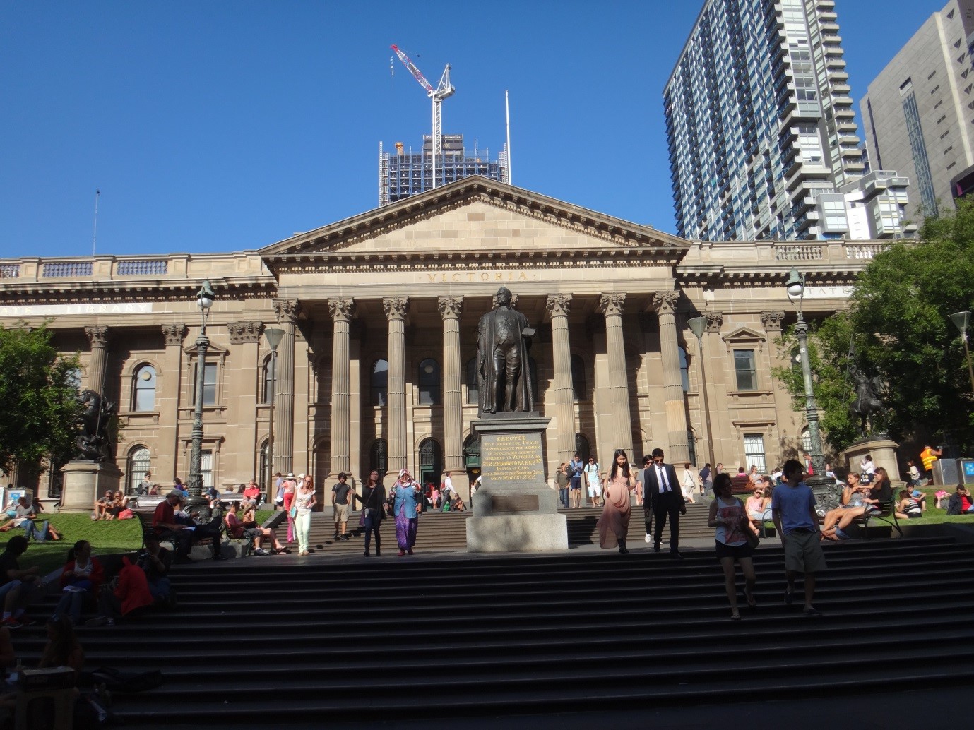 The Victoria State Library, Melbourne