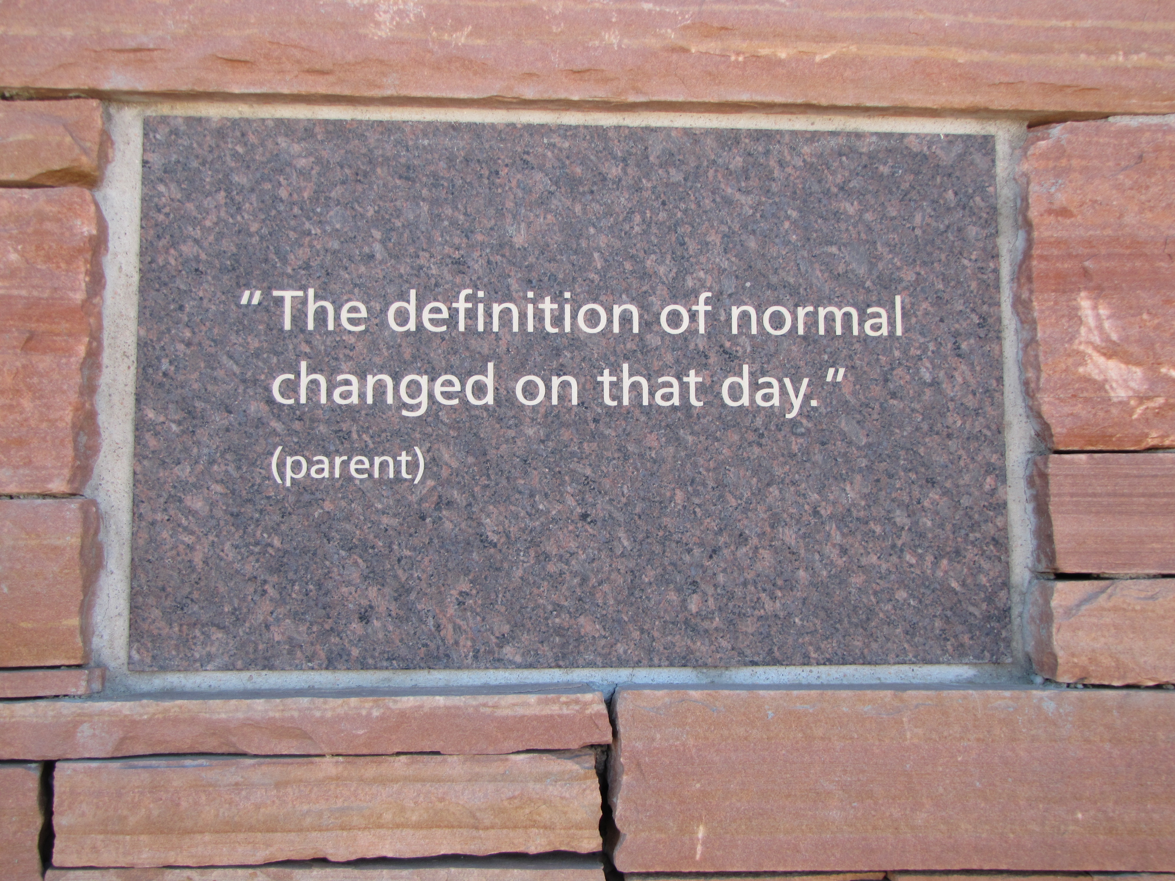 Memorial quote NORMAL