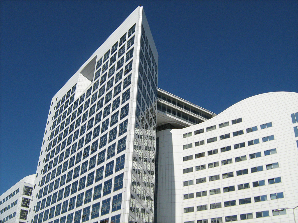 International Criminal Court (ICC) Haagse Arc. Photo by ekenitr. CC BY-NC 2.0 via 46774986@N02 Flickr. 