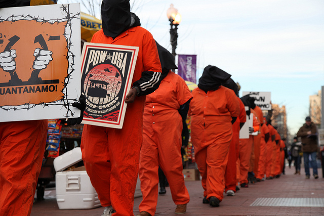 Witness Against Torture: Detainees, Forward. Photo by Justin Norman. CC BY-NC-SA 2.0 via shriekingtree Flickr.