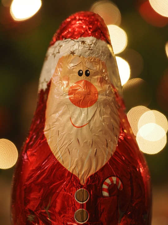 Image: Father Christmas, by Hans. Public domain via Pixabay.