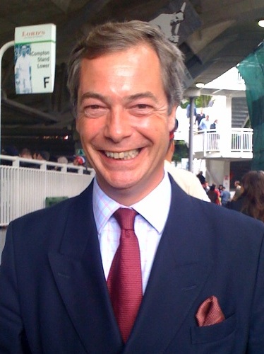 Nigel Farage, by Dweller. CC-BY-3.0 via Wikimedia Commons.