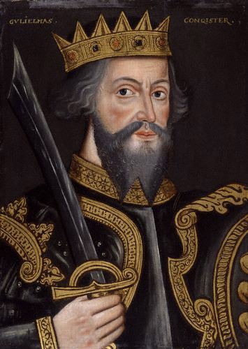 Portrait of William the Conqueror by an unknown artist, circa 1620. Courtesy of the National Portrait Gallery, London. Public domain via Wikimedia Commons.