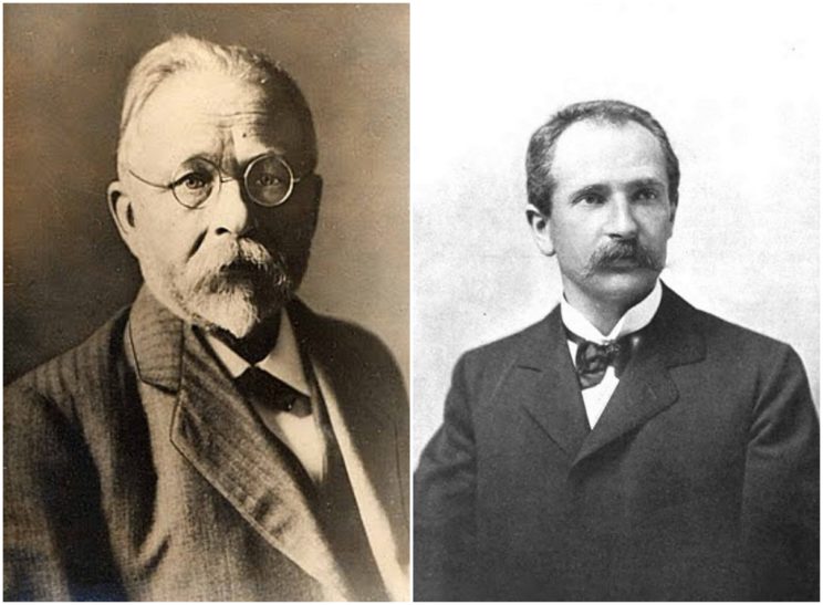 Holger Pedersen and Alfredo Trombetti