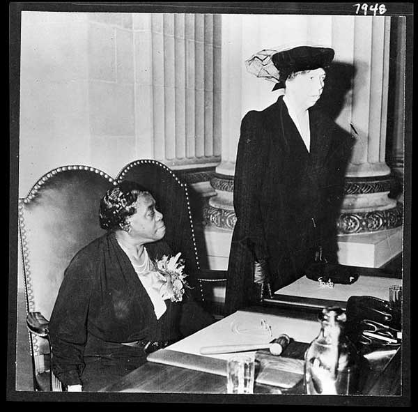 Eleanor Roosevelt and Mary McCleod Bethune