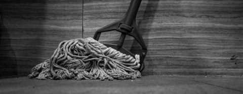 Monosyllabically moping - the origin of mop and other monosyllabic words by the Oxford Etymologist