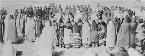 Arapaho Ghost Dance, 1900, U.S. National Archives and Records Administration