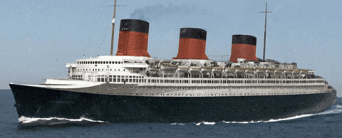 The ship the SS Normandie